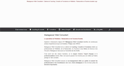 Desktop Screenshot of mada-hotels-consultant.com